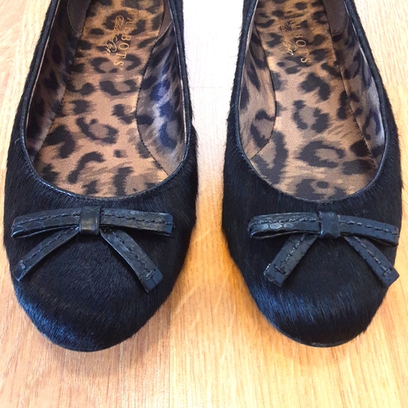 Talbots Faux Calf Hair Flats - Picture 3 of 8